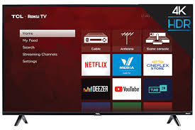 TCL 65" 4K UHD Roku Smart TV - S46550R - CA - TVPlug.ca TCL65 - 65S450RCA 4K UHD Smart TVsTCLTVPlug.caTCL 65" 4K UHD Roku Smart TV - S46550R - CATCL65 - 65S450RCA4K65 inchRokuincrementing_nu